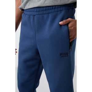 Pantalon de survêtement décontracté pour homme Cesar Indigo à taille élastique 84929 Style polaire avec poches - Product Image 3