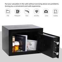 Coffre-fort électronique Collection d'argent Jolie tirelire Jouet pour enfants adultes Tirelire en métal pour économiser de l'argent