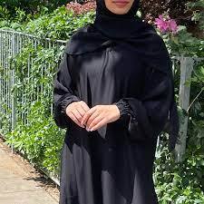 Haute qualité nouvelle arrivée dubaï pakistanais modeste Abaya islamique grande taille femmes robe robe de bal Silhouette naturel en gros - Product Image 5