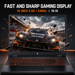 สำหรับ Acer Nitro 6 แล็ปท็อปเกมมิ่งขนาด 16 นิ้ว Intel Core i7-14650HX RTX 4070 8GB 2.5K 240Hz 16GB 32GB DDR5 1TB SSD ขายส่ง - Product Image 3