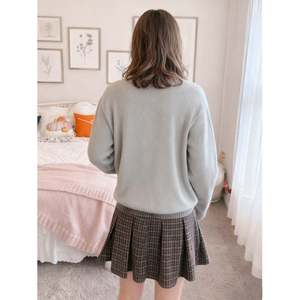 Pull à col rond pour femme, imprimé ours de dessin animé, fait main, grande taille, haut décontracté - Product Image 5