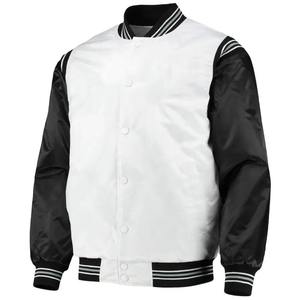 Fashion <b>Men</b> Varsity Baseball Satin <b>Jacket</b> Custom Embroidery College Wholesale Breathable Plus Size Baseball <b>jacket</b> <b>for</b> <b>men</b> - Product Image 2