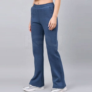 Pantalones Deportivos Acampanados de Invierno con Cintura Elástica, Tela Suave Lavada, Elástica, de Secado Rápido, Transpirable y Ecológica para Yoga, Running, Gimnasio y Fitness - Product Image 3