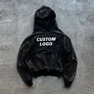 Venta al por mayor de sudaderas con logotipo personalizado de talla grande, sudaderas con capucha lisas y en blanco para hombre - Product Image 4