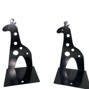 Serre-livres en métal de style vintage pour les amateurs de livres ajoutant une touche esthétique au salon ou à l'espace de lecture - Product Image 1