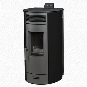 Freestanding Gas Powered Pelet Room <b>Heater</b> <b>Energy</b> <b>Saving</b> Red Gray Glass Fiber with Top Control Panel Vent Grille for Household - Product Image 2