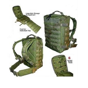 Sac à dos tactique de base unisexe pour traumatismes médicaux Sac de secours en nylon avec fermeture éclair Urgences extérieures Doux Confortable Médecins - Product Image 2