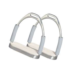 Recién llegado, estribos para montar a caballo, empuñadura de seguridad ajustable ligera de acero inoxidable, fabricante de exportación de fábrica OEM - Product Image 2