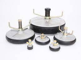 Bouchon de test de vidange en aluminium de marque Petrosystem 4.1/2 "(115mm) nouvel état principalement utilisé pour la plomberie et les travaux sous-marins - Product Image 1