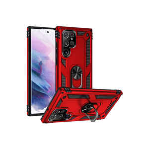 Étui de protection pour téléphone en silicone rouge de qualité supérieure TCMK Vega Edition pour Samsung Galaxy S22 Ultra - Product Image 1