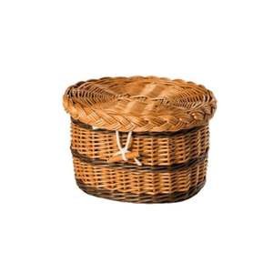 Venta al por mayor precio barato urnas de mimbre para mascotas para cenizas de mimbre biodegradable mascota cremación urna handplicker hecho en la fábrica de Vietnam - Product Image 6