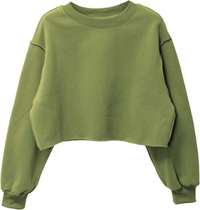 Sudadera Corta Personalizada para Mujer 2026, Sudadera de Manga Larga, Top Corto de Felpa, Precio al por Mayor - Product Image 3