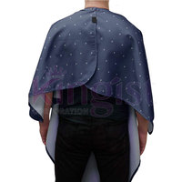 2024 hommes et femmes coiffeur coupe de cheveux Cape avec manches haute qualité Polyester et Nylon pour Salon coupe de cheveux Style Unique