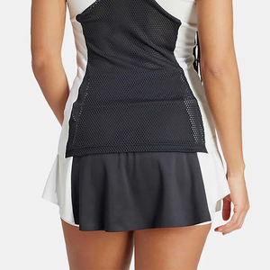 Nouvelle conception, uniforme de tennis respirant à séchage rapide et évacuant l'humidité pour femmes, logo frontal, robe sans manches, shorts, prix avantageux - Product Image 6