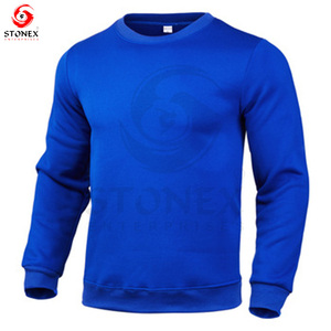 เสื้อสเวตเชิ้ตผู้ชายขายส่งจำนวนมาก คุณภาพพรีเมียม ผ้าคอตตอนผสม คอกลม สกรีนลายตามสั่ง เสื้อพูลโอเวอร์ สกรีนโลโก้ตามสั่ง รับผลิตแบบ OEM - Product Image 3