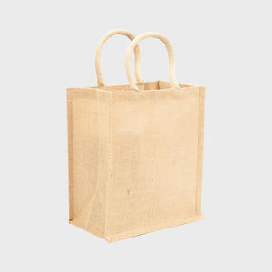 Natural Jute 6-<b>Bottle</b> <b>Wine</b> Tote Bag Removable Dividers Eco-Friendly Linen Fabric Screen Printing Rope Medium for Daily Use Gift - Product Image 1