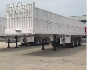 Fabricant indien de semi-remorques à plateau latéral de 40 pieds à 3 essieux, semi-remorque à plateau latéral pour le transport de marchandises - Product Image 4