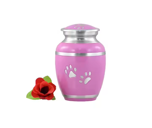 Urnas de cremación más vendidas Urnas de latón con acabado de esmalte de mármol único para cenizas humanas Suministros de entierro de calidad a precios asequibles - Product Image 5