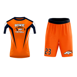 เสื้อฟุตบอลอเมริกันพรีเมี่ยมทรงสลิมฟิตปรับแต่งได้ใส่สบายมีสไตล์เสื้อฟุตบอล7v7พิมพ์ซับลิเมชัน - Product Image 5