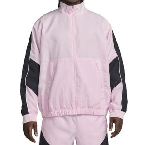 Conjunto de dos piezas para hombre con logotipo personalizado de alta calidad, pantalones cortos cortavientos de nailon estampados transpirables, ropa de talla grande - Product Image 3