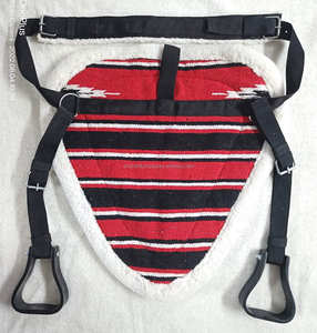 Vente en gros, tampon de base en acrylique occidental Navajo rouge/noir/blanc, cirth & noir, étrier en plastique, fer à repasser, quincaillerie pliante - Product Image 5