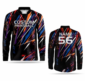 Uniforme de Fútbol de Poliéster de Alto Rendimiento con Diseño Personalizado, Jersey Deportivo para Hombre, Logotipo de Equipos y Clubes, Uniformes de Paintball OEM de Secado Rápido - Product Image 1