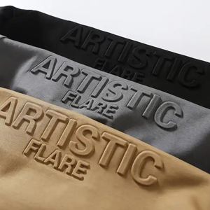 Sudadera con Capucha Personalizada para Hombre, Otoño, Diseño Sólido en 3D, Cuello Redondo, Teñido Liso, Poliéster/Algodón Ecológico, Secado Rápido, Transpirable - Product Image 3