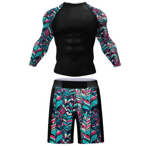 ชุดเสื้อคอมเพรสชั่นผู้ชายแบบขายส่ง ปรับแต่งได้ ระบายอากาศดี สีพื้น เรียบง่าย สวมใส่สบาย เหมาะสำหรับเล่นกีฬา ฟิตเนส วิ่ง เสื้อรัดกล้ามเนื้อสำหรับผู้ชาย - Product Image 3