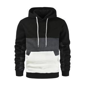 Jersey de algodón y poliéster de alta calidad, sudaderas con capucha para hombre con logotipo personalizado, ropa de calle de talla grande para invierno - Product Image 1