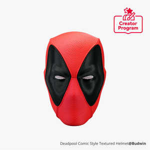 Colección de Cascos Texturizados con Personajes Impresos en 3D - Product Image 3