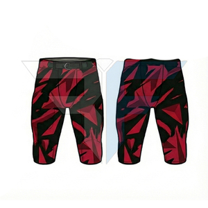 Conjunto de Uniforme de Fútbol Americano Personalizado con Logotipo, Alta Calidad, Transpirable, Antibacteriano, Secado Rápido, Manga Corta, 100% Poliéster - Product Image 4