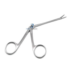 Micro-pince auriculaire Alligator avec revêtement en céramique Instrument ORL de précision pour audiologie, otologie, microchirurgie et cliniques médicales - Product Image 6