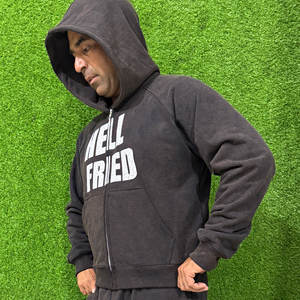 2025 Unisex Lightweight Breathable Elastic Fleece Plus Size Streetwear Hoodie Sweatpants <b>Jogger</b> Sets 2 Piece Winter Sweatsuits - Product Image 5