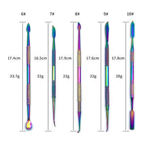 Kit de Instrumentos de Cera Dental de Titanio Multicolor, Espátulas para Modelar y Mezclar Cera, Cuchillo de Cera, por SurgiRight Instrument - Product Image 6