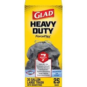 Glad 70l Heavy Duty Clear Garbage <b>Bags</b> - 50 <b>Pack</b> - Product Image 2