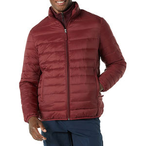 Chaqueta Deportiva de Invierno Cortavientos de Primera Calidad para Hombre, Nuevo Diseño, Color Sólido, Acolchada, 100% Nailon, Logotipo Personalizado - Product Image 6