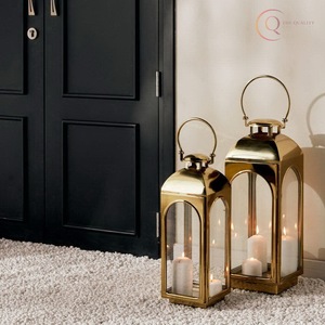 Portavelas Decorativo de Metal de Primera Calidad para Decoración de Mesa de Jardín del Hogar |   Uso en Ramadán, Impermeable, Duradero, Color Personalizable - Product Image 2