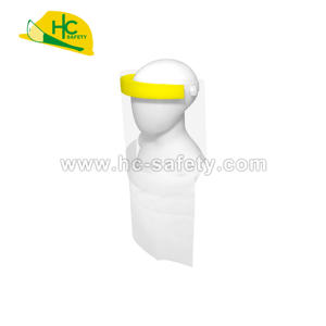 F08A Disposable <b>Face</b> <b>Shield</b> With Neck Protection Safety <b>Shield</b> - Product Image 3