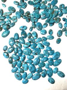 AAA Qualité IGI Certifié Naturel Bleu Magnasite Turquoise Pierre Précieuse Ovale Forme Cabochon Pierres Bijoux Pierres Précieuses Lâches - Product Image 5