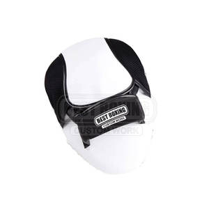Almohadillas de enfoque curvas Premium para entrenamiento de boxeo MMA Muay Thai con relleno absorbente de golpes almohadillas de enfoque de cuero PU de alta calidad - Product Image 6