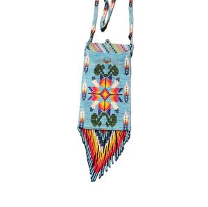 Bolsas de teléfono bordadas y cuentas de semillas hechas a mano con diseños personalizados Bolsa De Teléfono bordada con cuentas de semillas de estilo - Product Image 5