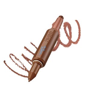 Crayon à lèvres double couleur longue tenue fwee, 1,2 g (04 Spill Tea) - Product Image 1