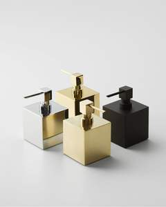 Distributeur de savon classique en métal, pompe en acier robuste, réutilisable, pour la maison - Product Image 6