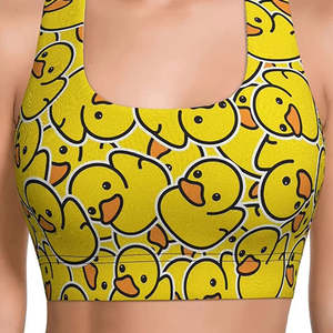 Sujetador Deportivo de Alta Calidad, Personalizado, con Gran Soporte, 100% Nailon, Transpirable, Sin Costuras, con Relleno Extraíble, para Gimnasio, Fitness, Yoga, Entrenamientos, con una Abertura Frontal - Product Image 2