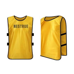 Baberos de entrenamiento de malla Chalecos de malla deportivos Personalizados Baratos Chalecos de entrenamiento de fútbol de baloncesto Baberos de fútbol reversibles - Product Image 3