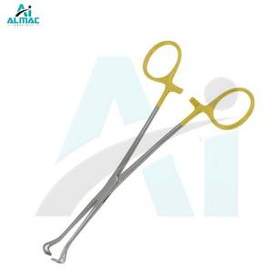 Fórceps de tejido Babcock Premium ALMAC instrumento de acero inoxidable de grado profesional para un agarre de tejido fiable en médico CE ISO - Product Image 3