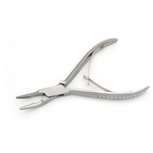 Rongeur de hueso de doble acción, instrumento quirúrgico ortopédico de acero inoxidable de alta calidad con certificaciones ISO y CE - Product Image 1