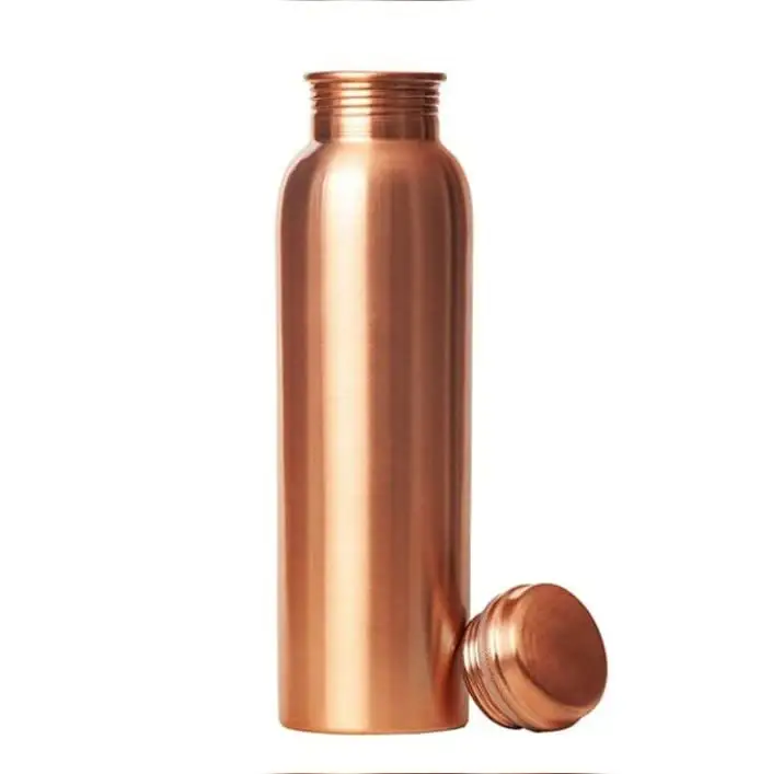 best price king international Sturdy Multifunction Copper Stainless Steel Water Bottle With Straw Lid