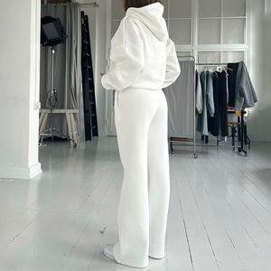 2025 alta calidad cremallera completa liso transpirable mujeres Jogger conjuntos chándal femenino gimnasio chándal para niñas - Product Image 4