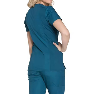 Nouvelle Arrivée KATBROS INDUSTRY Ensembles de Blouses Médicales Personnalisées OEM pour Femmes, Utilisation Hospitalière Estivale, Tissu Toile de Haute Qualité, Sur Mesure - Product Image 4